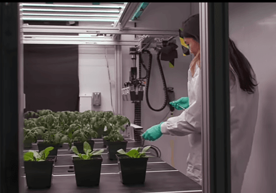 अंतराळातील शेती farming in space 