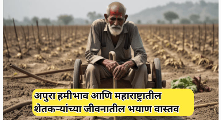 अपुरा हमीभाव; महाराष्ट्रातील शेतकऱ्यांच्या जीवनातील एक भयाण वास्तव