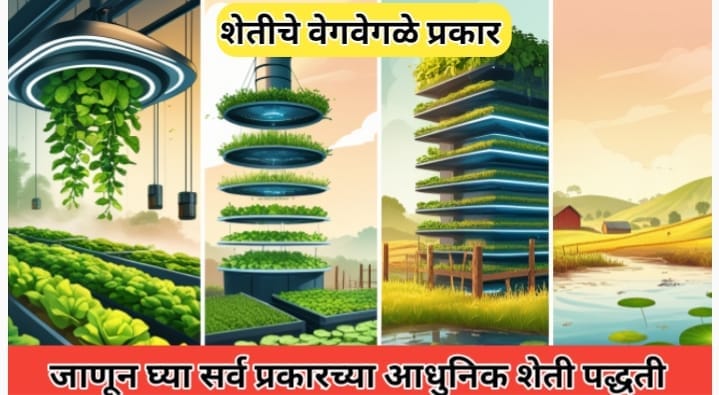 शेतीचे वेगवेगळे प्रकार: सामान्य शेतकऱ्यांसाठी समग्र विश्लेषण