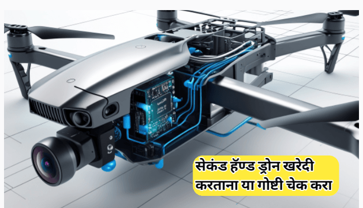 सेकंड हॅण्ड ड्रोन खरेदी करताना घ्यावयाची दक्षता
