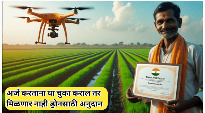 ड्रोन अनुदान मिळविताना होणाऱ्या ५ सामान्य चुका