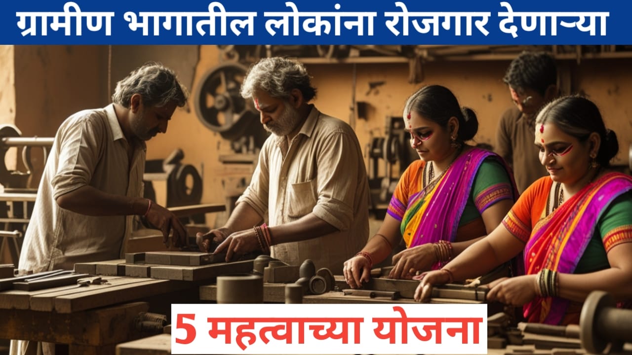 ग्रामीण भागासाठी रोजगार योजना: संधी, समाधान आणि भविष्य ग्रामीण भारत