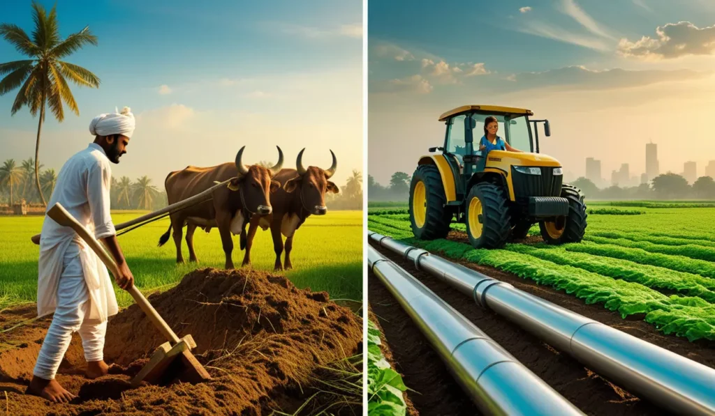 महाराष्ट्रातील शेतीचा इतिहास; प्राचीन काळापासून ते आधुनिक तंत्रज्ञानापर्यंत