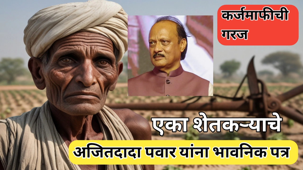 कर्जमाफीची गरज; एका शेतकऱ्याचे अजितदादांना भावनिक पत्र