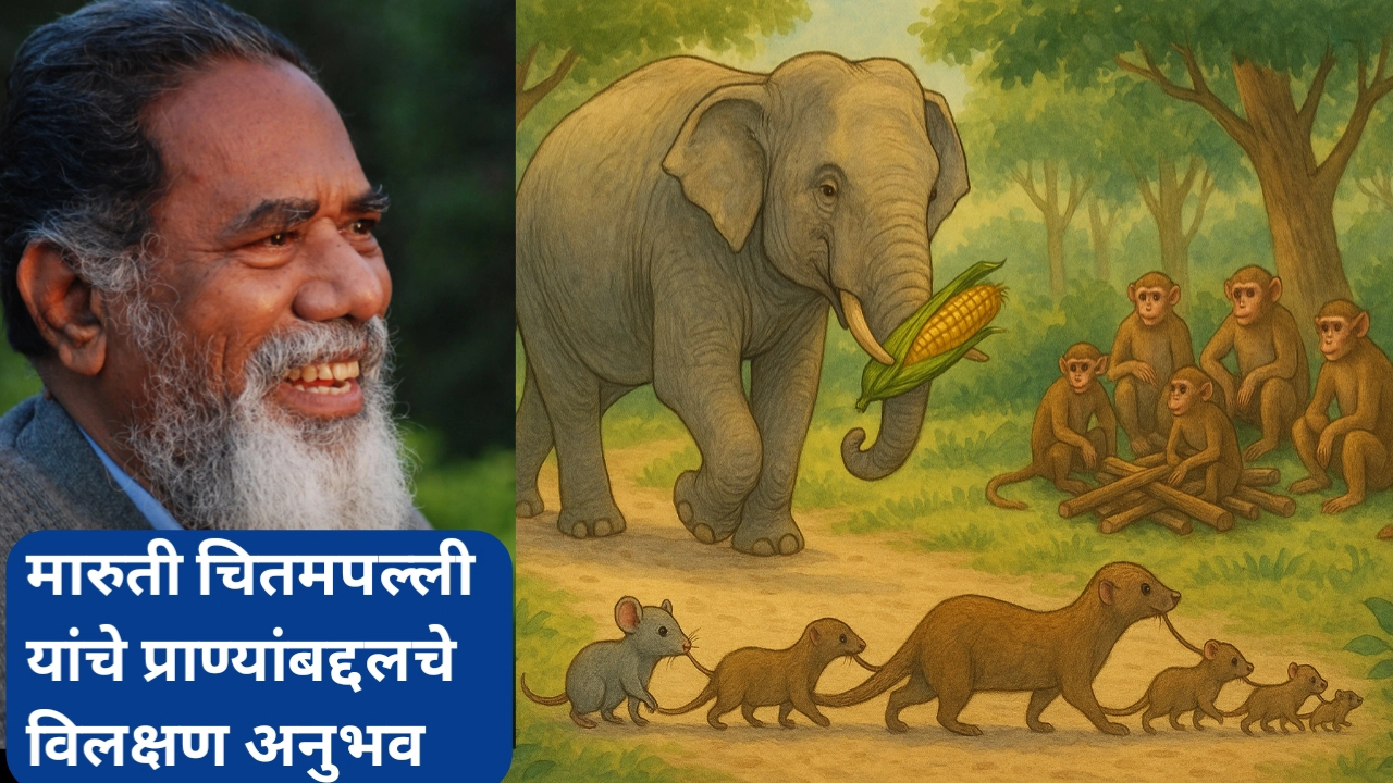 मारुती चितमपल्ली यांना आलेले प्राण्यांचे विलक्षण अनुभव