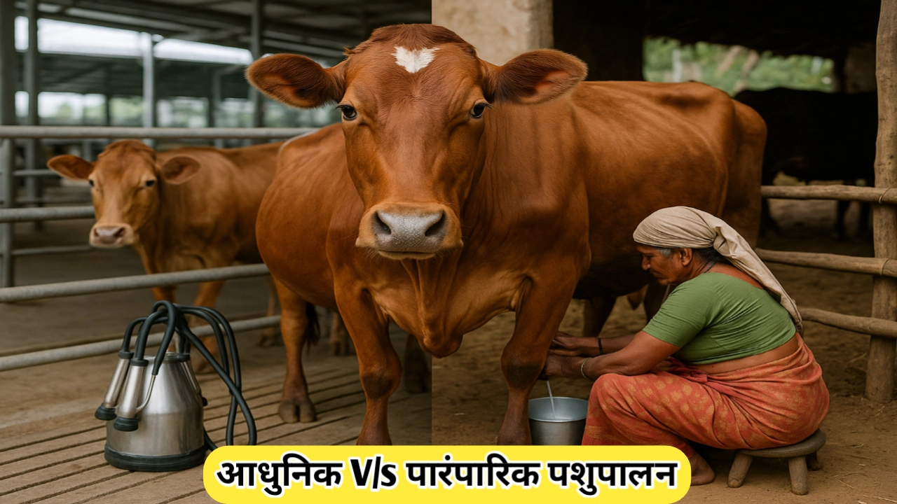 पारंपरिक आणि आधुनिक पशुपालनाची उद्दिष्टे व दृष्टिकोन