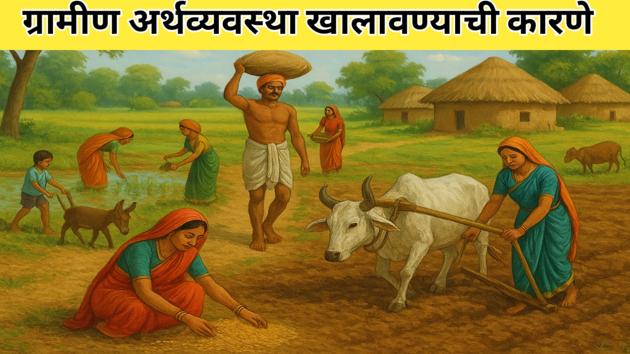 ग्रामीण अर्थव्यवस्था कशामुळे खालावत आहे? जाणून घ्या सविस्तर माहिती