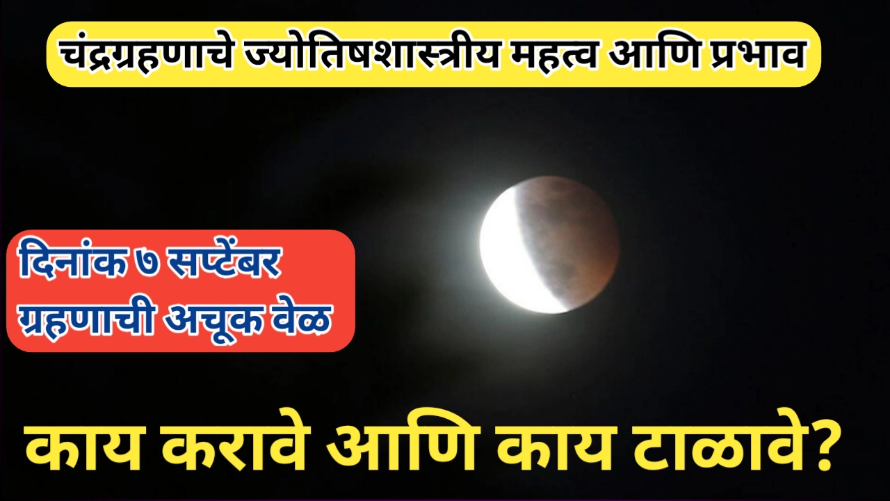 खग्रास चंद्रग्रहण: ज्योतिषशास्त्रीय महत्व आणि इतर उपयुक्त माहिती