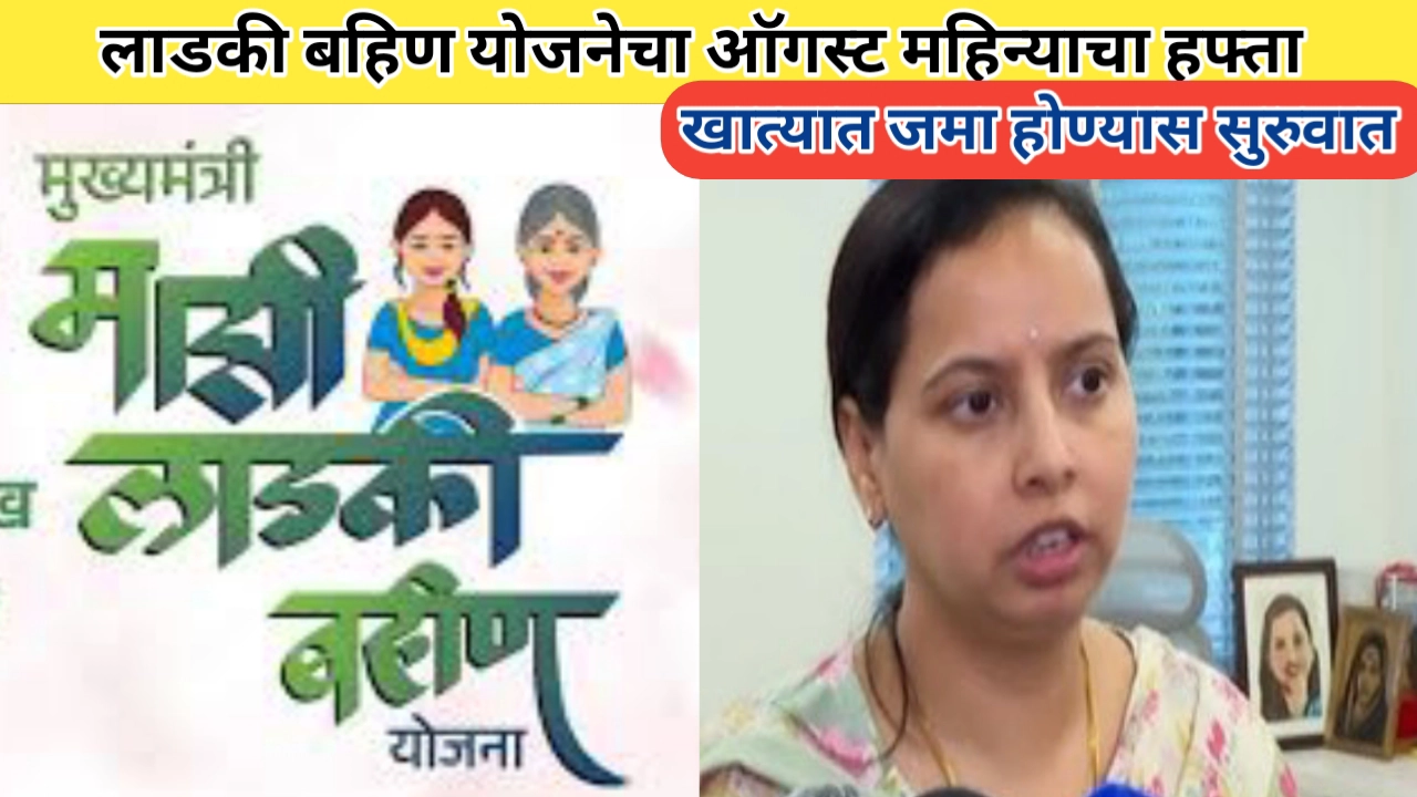 लाडकी बहिण योजनेचा ऑगस्टचा हफ्ता वितरण सुरू; अदिती तटकरे यांची माहिती