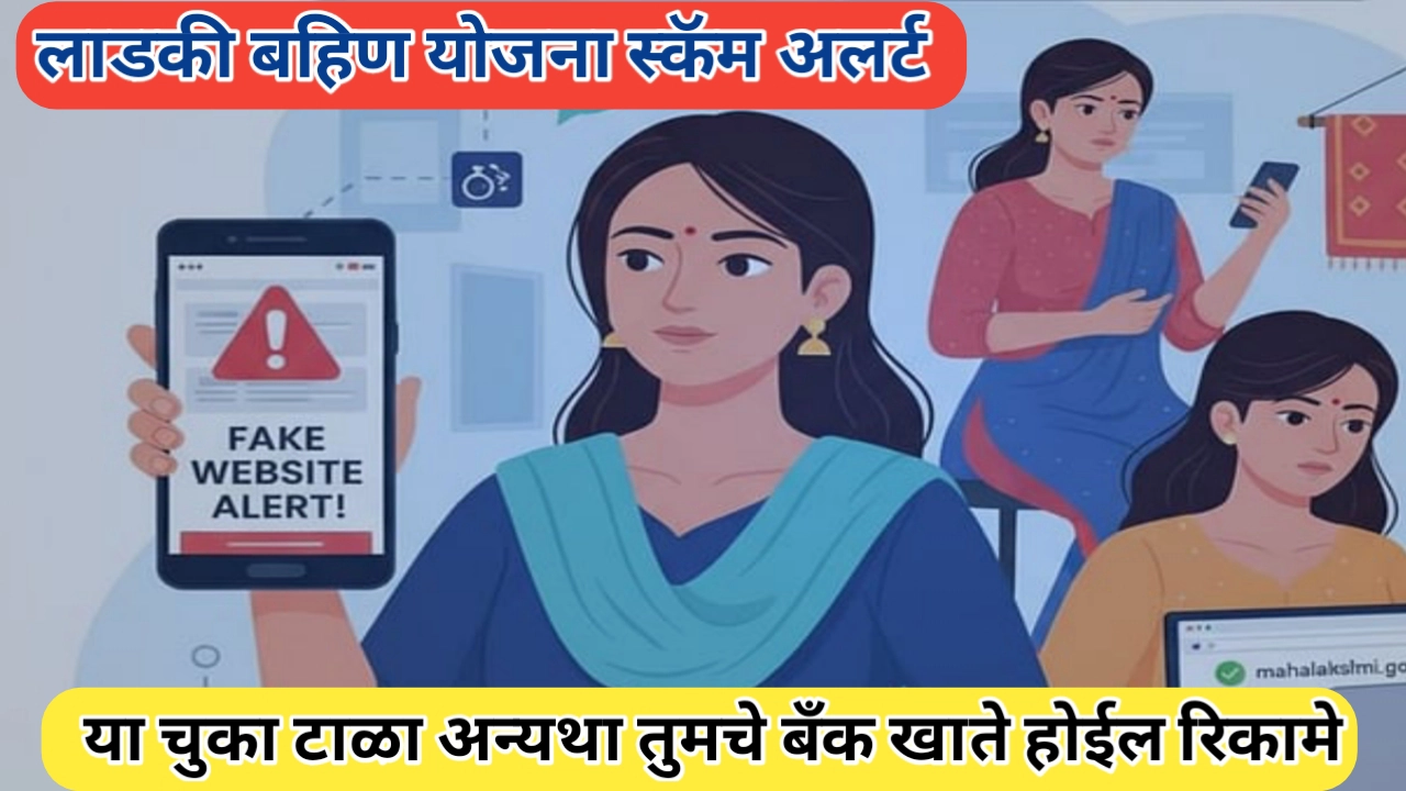 लाडकी बहिण योजना स्कॅम अलर्ट: ई-केवायसी करताना सावधान!