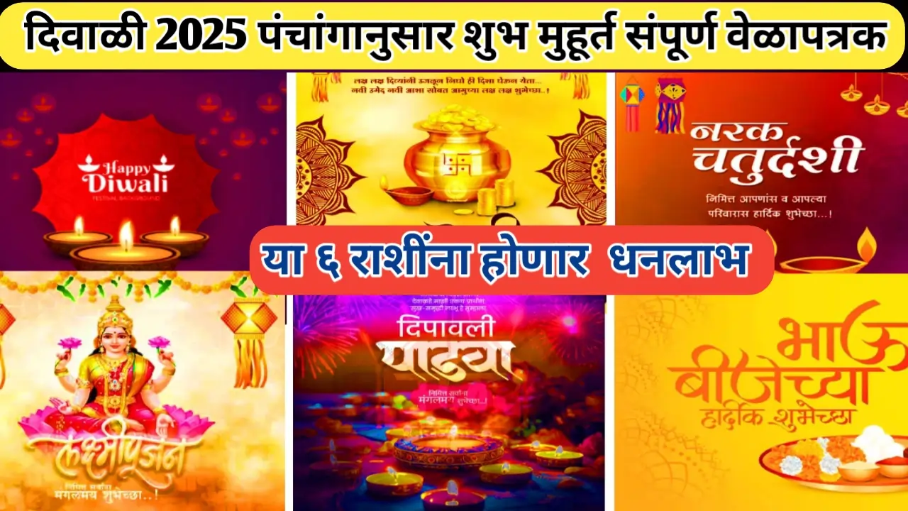 दिवाळी (Dipawali 2025) सणाचे महत्व आणि शुभ मुहूर्त आणि इतर महत्वाची माहिती