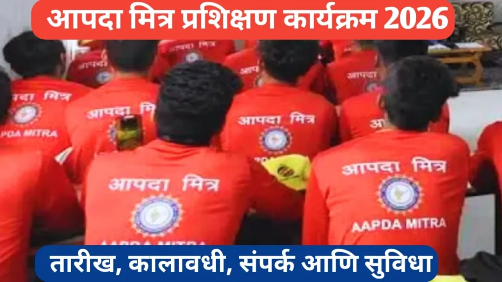 संभाजीनगर जिल्ह्यात आपदा मित्र प्रशिक्षण कार्यक्रम आयोजित; ठिकाण आणि तारीख जाणून घ्या