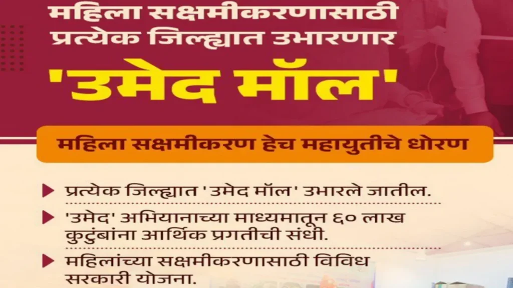 उमेद मॉल: महिला बचत गटांच्या उत्पादनांना नवीन बाजारपेठ