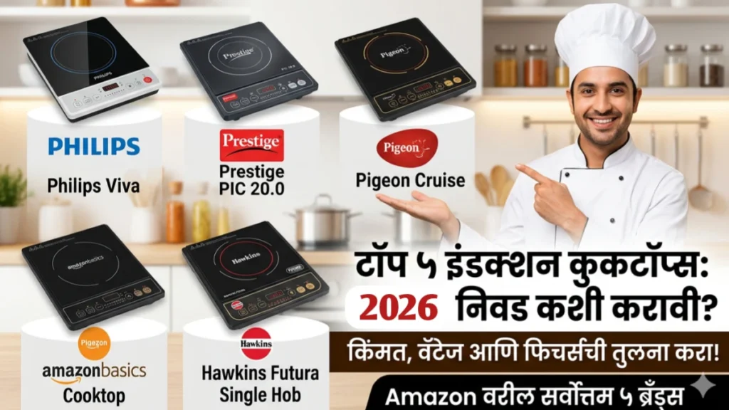 Top 5 Induction Cooktop on Amazon