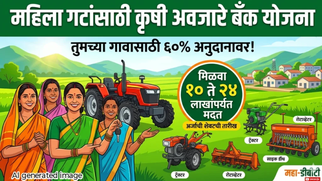 महिला गटांसाठी कृषि अवजारे बँक योजना सुरू; असा करा योजनेसाठी अर्ज