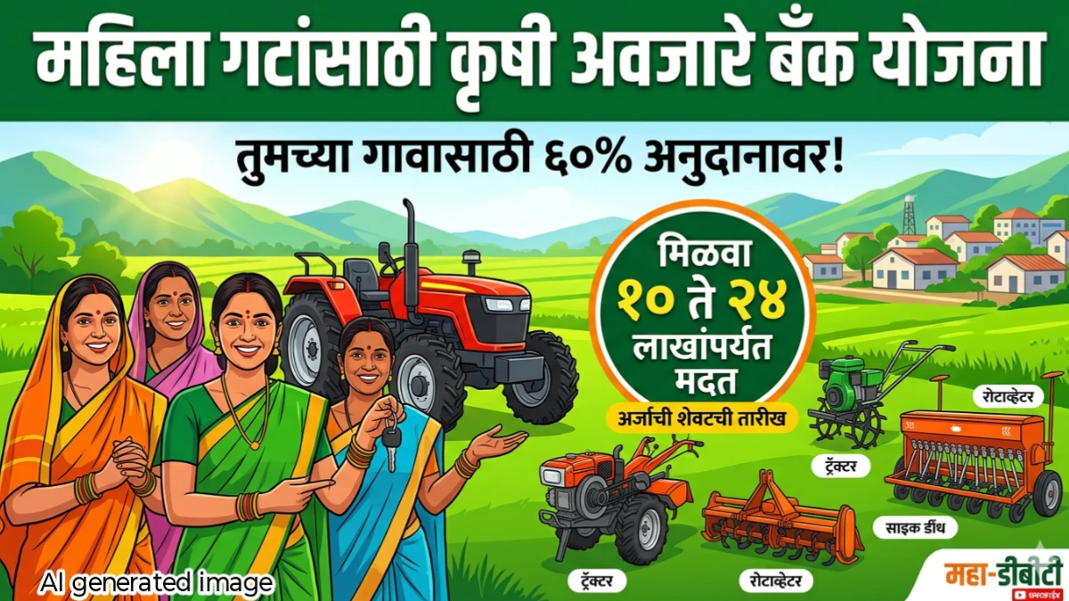 महिला गटांसाठी कृषि अवजारे बँक योजना सुरू; असा करा योजनेसाठी अर्ज