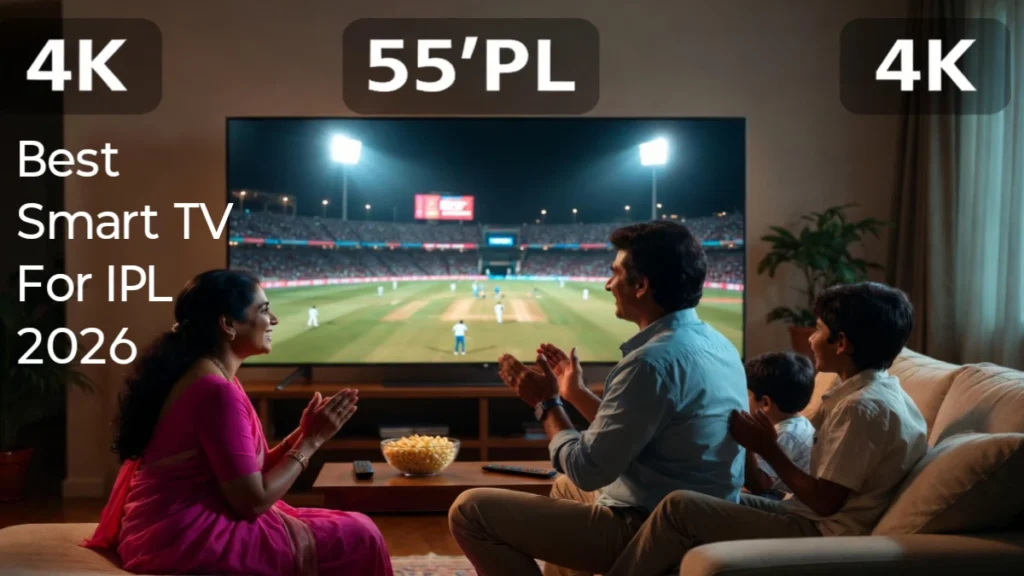 आयपीएल पाहण्यासाठी सर्वोत्तम टीव्ही (Best TV for IPL 2026) – खरेदी मार्गदर्शक व शिफारसी
