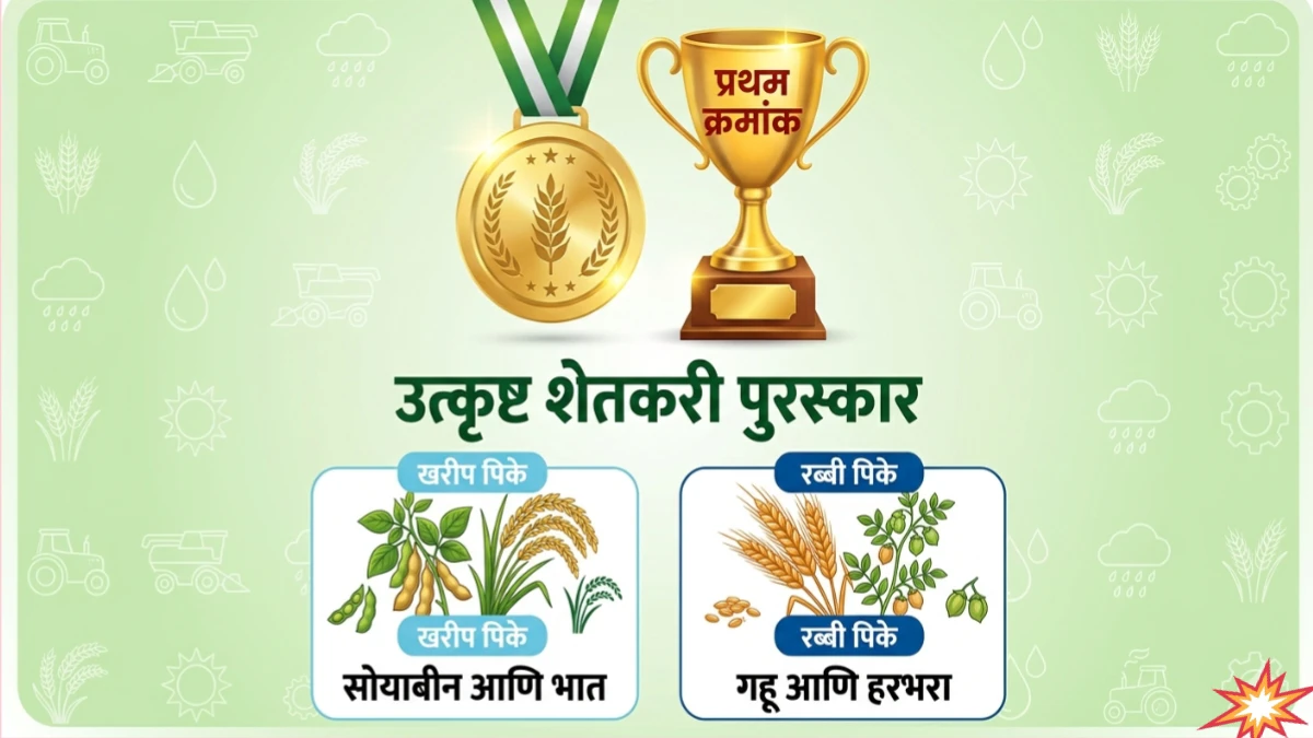 राज्यांतर्गत पीक स्पर्धा 2026: शेतकऱ्यांच्या कष्टाला मिळणार मानाचे व्यासपीठ; उत्पादकता वाढीसाठी कृषी विभागाचा पुढाकार
