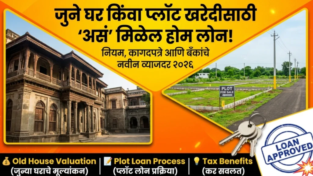 Home Loan for Old House or Plot Purchase 2026