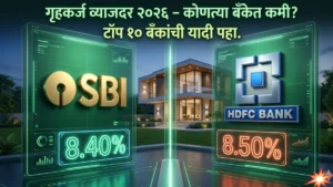 बँकेला जास्तीचे व्याज का देता? Home Loan Interest Rate 2026 – कोणत्या बँकेत कमी? पहा ही संपूर्ण यादी