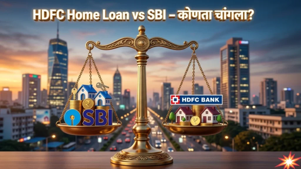 HDFC Home Loan vs SBI: तुमच्या स्वप्नातील घरासाठी योग्य बँक कशी निवडाल? संपूर्ण मार्गदर्शन