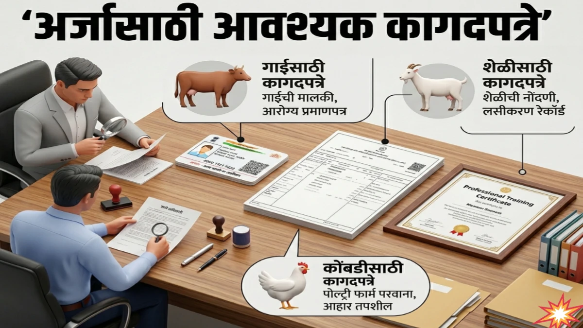 मुख्यमंत्री ग्रामीण पशुधन उद्योजकता योजना 2026: ७५% अनुदान व अर्ज प्रक्रिया