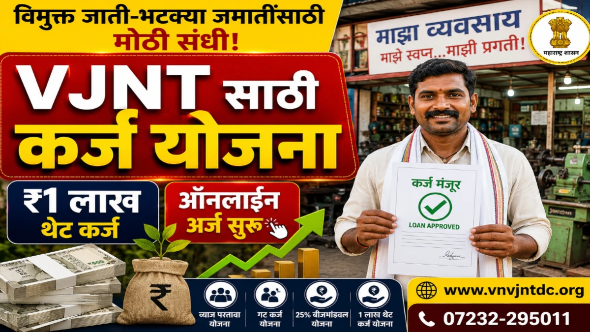 वसंतराव नाईक विकास महामंडळाच्या कर्ज योजना
