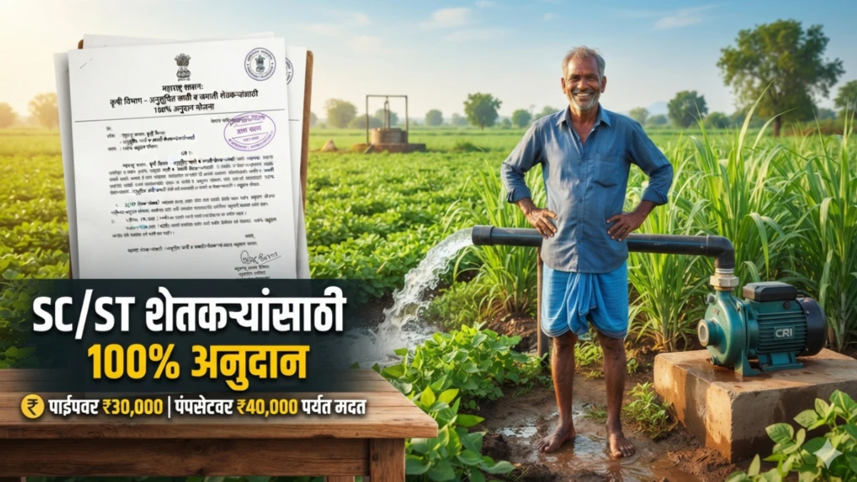 पोकरा-2 पंपसेट अनुदान योजना: 90 टक्के अनुदान; असा करा अर्ज