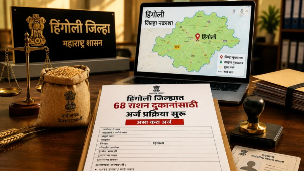 ६८ रिक्त रास्त भाव दुकाने सुरू करण्यासाठी अर्ज करण्याचे आवाहन