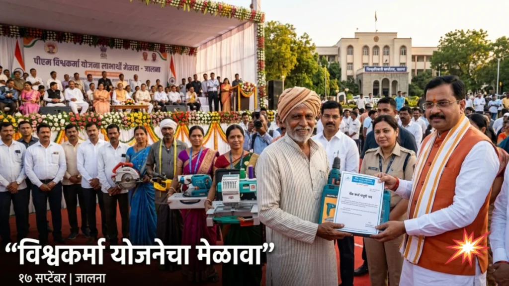 पंतप्रधान विश्वकर्मा योजनेसाठी जालना येथे 17 सप्टेंबरला लाभार्थी मेळावा