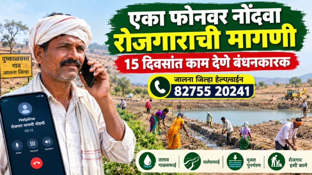 व्हिबी-जी राम जी अंतर्गत दुष्काळात हाताला काम; एका फोनवर नोंदवा रोजगाराची मागणी, 15 दिवसांत काम देणे बंधनकारक
